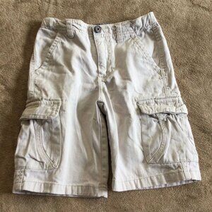 Sz 6 VGUC Cherokee Khaki Beige Cargo Shorts